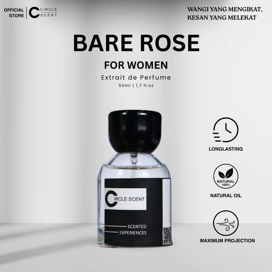 Circle Scent Bare Rose Parfum Wanita 50ML
