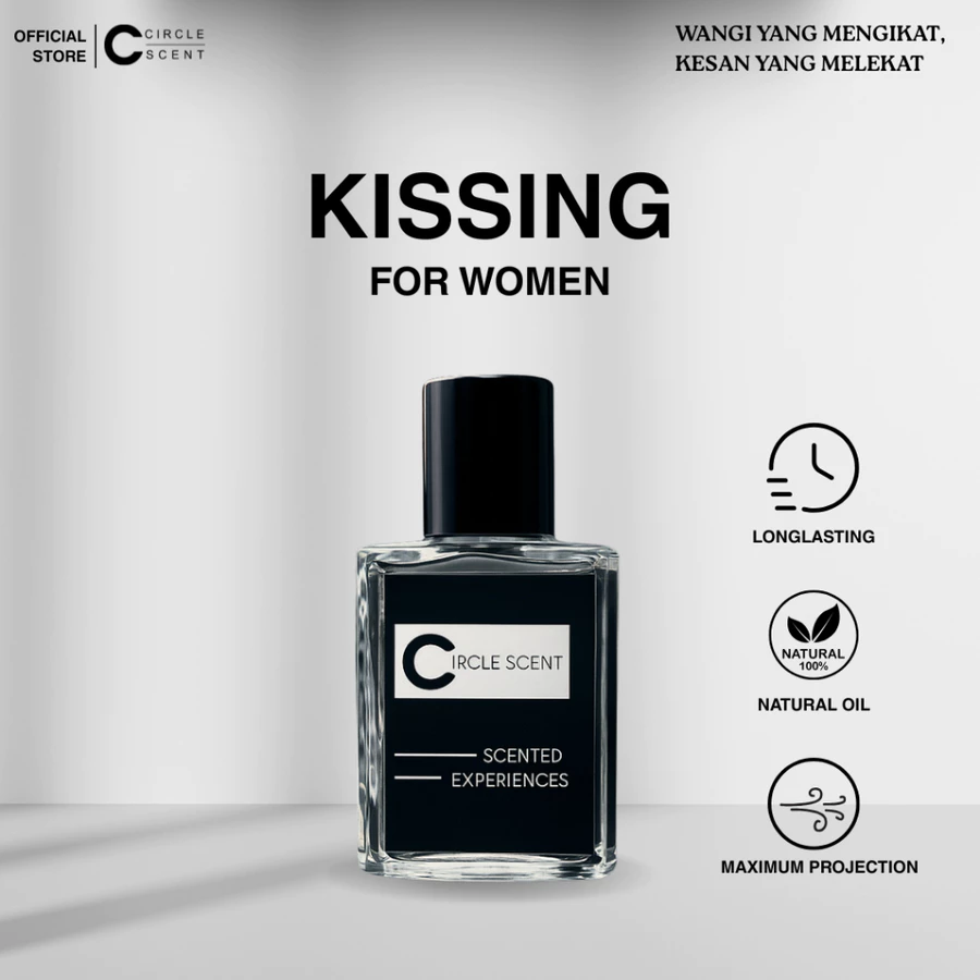 Circle Scent Kissing Parfum Wanita 30ML Aroma Tahan Lama