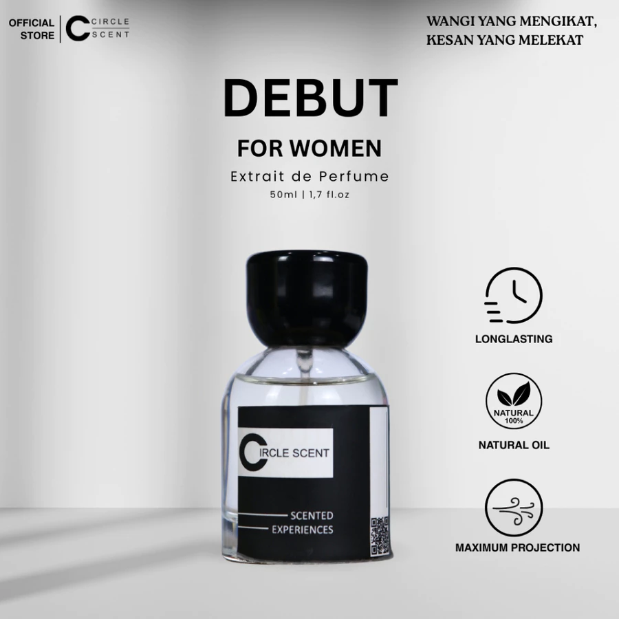 Circle Scent Debut Parfum Wanita 50ML