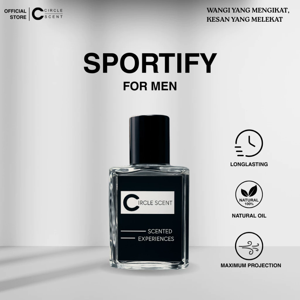 Circle Scent Sportify parfum Pria 30ml