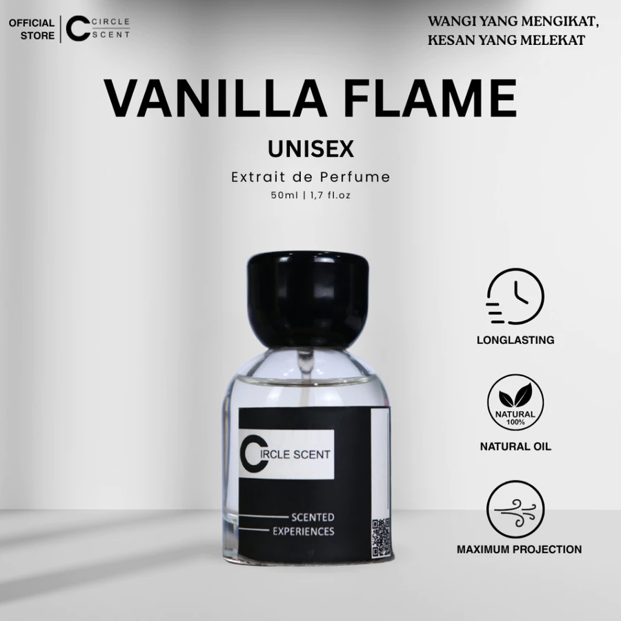Circle Scent Vanilla Flame Parfum Pria 50ML