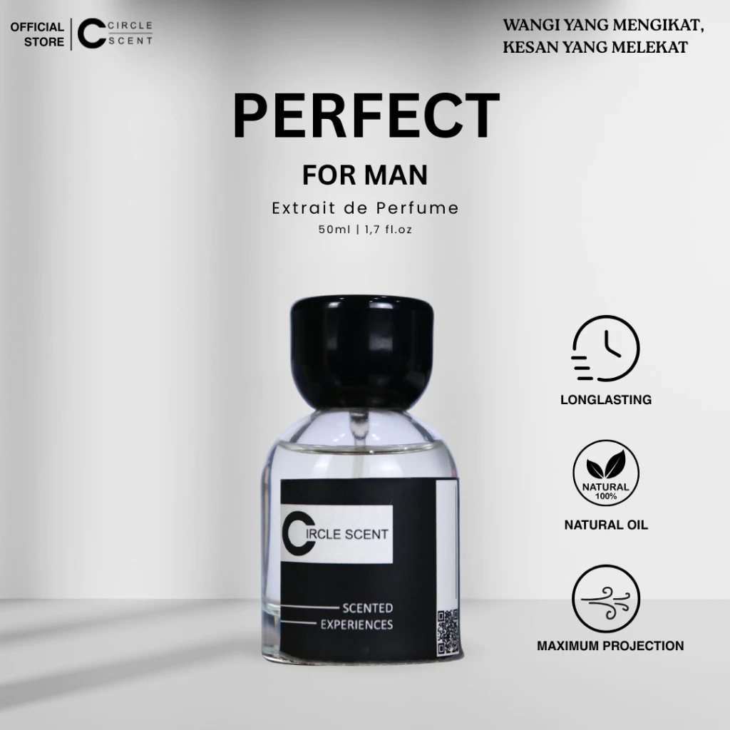 Circle Scent Perfect Parfum Pria 50ML