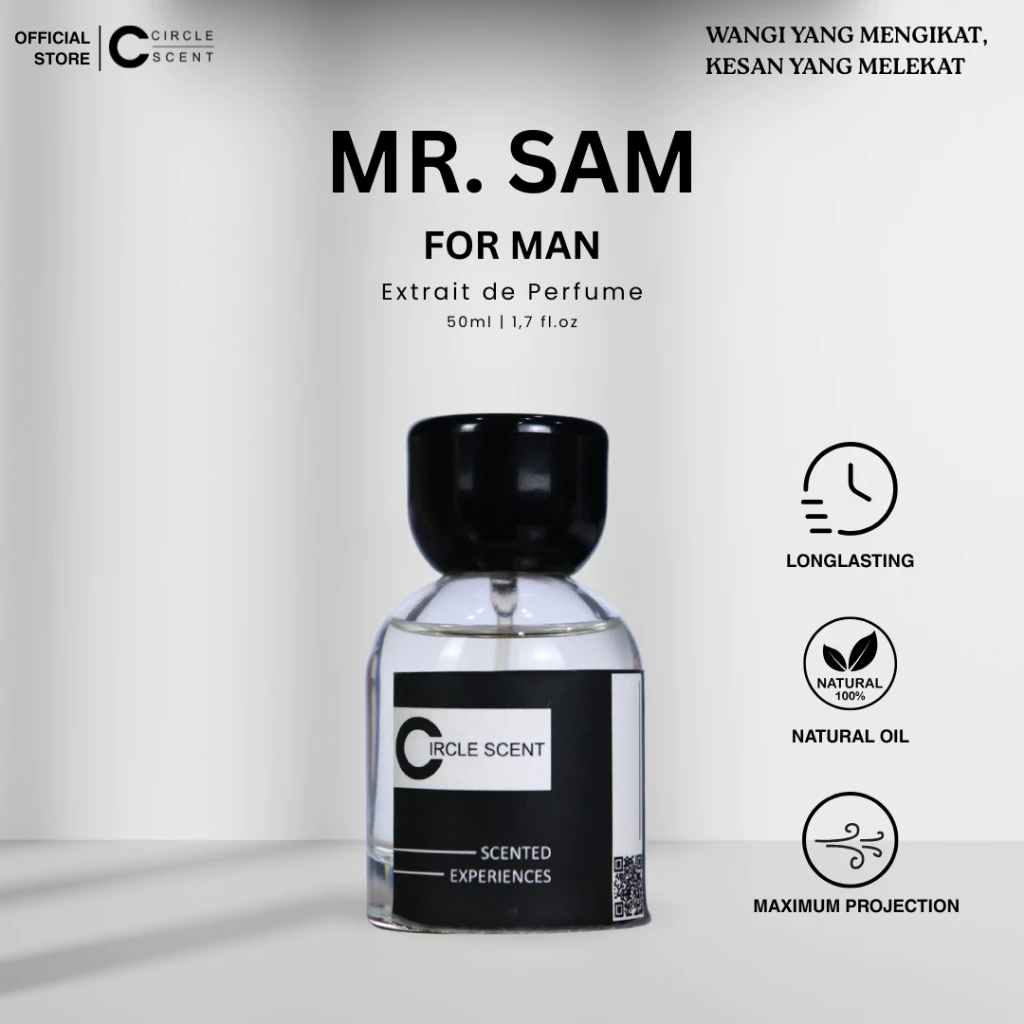 Circle Scent Mr. Sam Parfum Pria 50ML